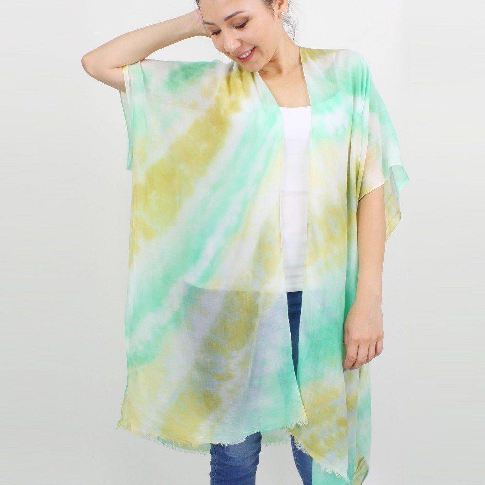 Salida de baño con estampado Tie-Dye 