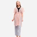 Salida de baño de malla con cinturón