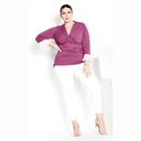 Blusa con escote en V Roselyn