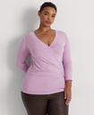 Blusa con escote sobrepelliz Alayja