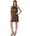 Vestido de fiesta con volantes