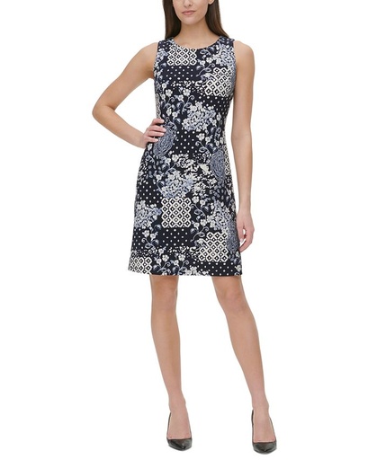 Vestido tubo Bali con patchwork