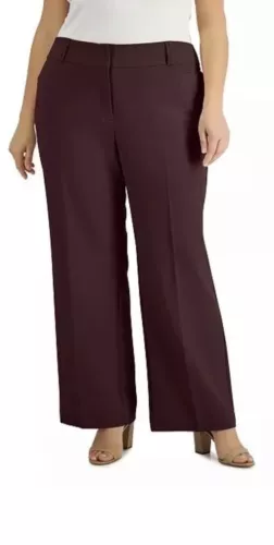 Pantalón de vestir de pretina ancha