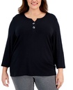 Blusa con herrajes en el escote en V (copia)