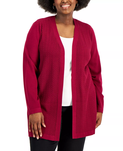 Suéter con puntada de Chevron