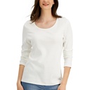 Blusa de algodón con escote redondo (copia)