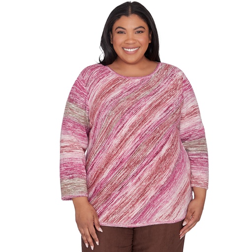 Suéter con teñido espacial