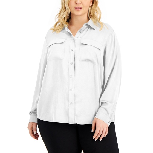 Blusa tipo camisera