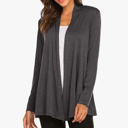 Cárdigan abierto y drapeado (copia)