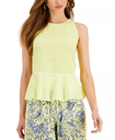 Blusa elástica con escote halter