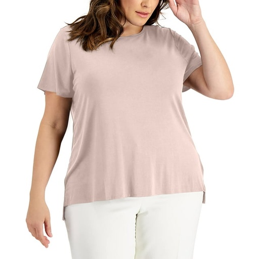 T-shirt cuello redondo manga corta