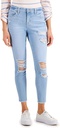 Jeans curvy skinny rasgados
