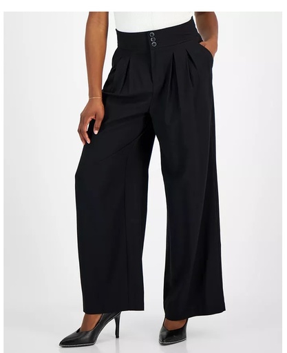 Pantalón de vestir de pierna ancha