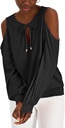 Blusa con hombros descubiertos