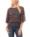 Blusa con cintura fruncida dolman