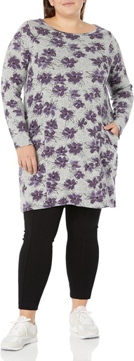 Vestido tipo túnica floral