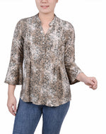 Blusa de mangas 3/4 acampanadas (copia)