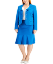 Blazer de solapa redonda
