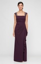 Vestido con hombros adornados