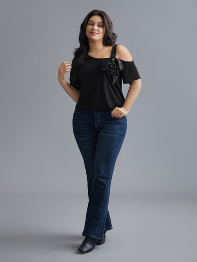 Blusa de un hombro descubierto