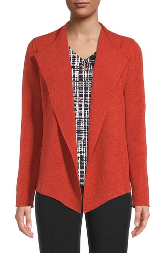 Chaqueta con frente abierto