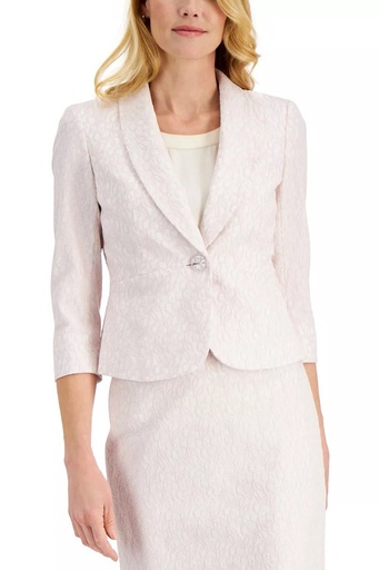 Saco con tejido Jacquard