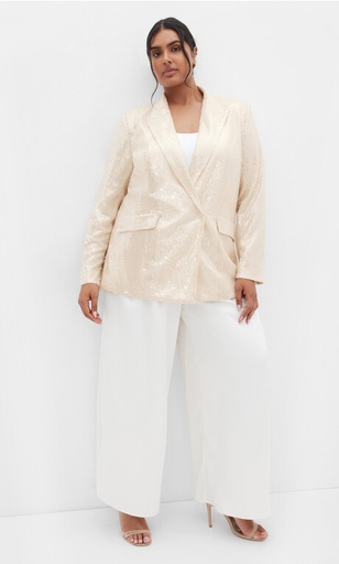 Chaqueta de lentejuelas Equinox Pearl