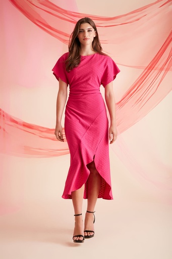 Vestido con ojales Nolana