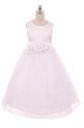 Vestido de satén y tul con diamantes (copia)