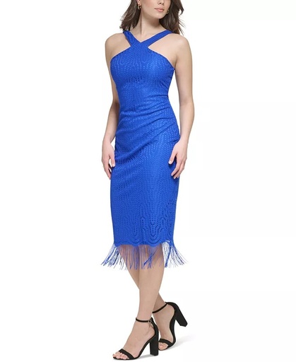 Vestido acampanado con escote corazón (copia)