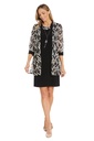 Vestido con chaqueta estampada (copia)
