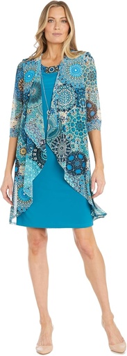 Vestido con chaqueta estampada (copia)