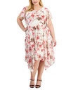 Vestido con dobladillo estilo pañuelo