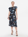 Vestido con mangas de volantes