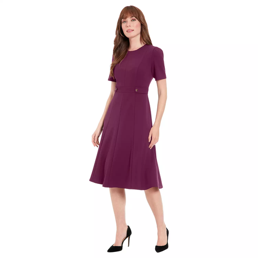 Vestido con manga corta Quill