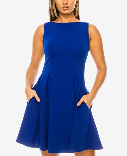 Vestido mini acampanado con capas (copia)