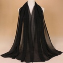 Elegante chal de gasa brillante