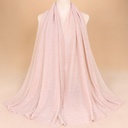 Elegante chal de gasa brillante