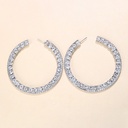 Argollas maxi con diamantes