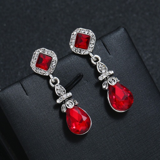 [2170064] Pendientes de gema geométrica