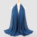 Chal estilo Hijab con diamantes