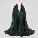 Chal estilo Hijab con diamantes