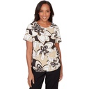 Blusa con estampado floral