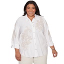Blusa con estampado de Soutache