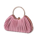 Bolso de mano plisada