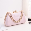 Bolso de doble correa de cadena