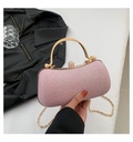 Bolso brillante de fiesta con broche