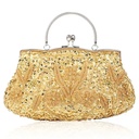 Bolso con pedreria y lentejuelas