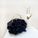 Bolso estilo floral con asa
