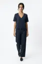 Set de pantalón y blusa sólidos